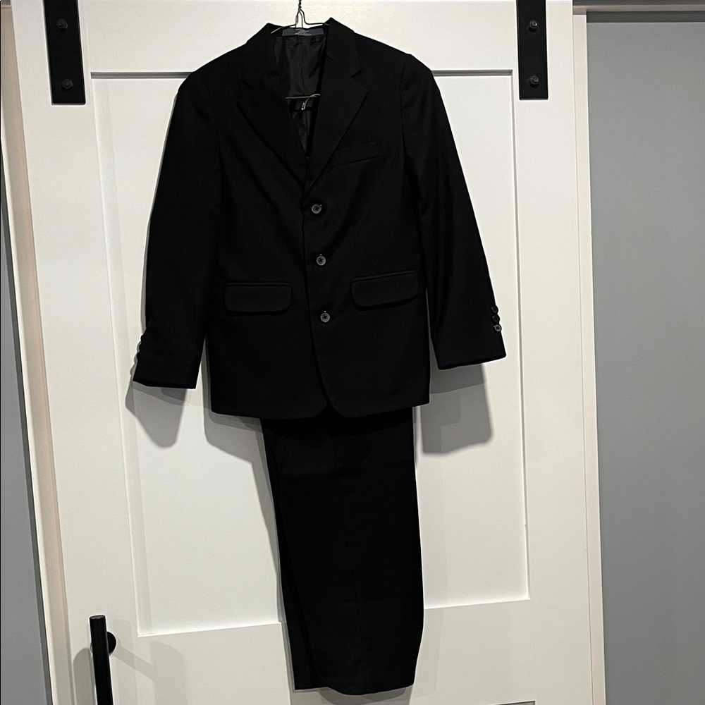 Perry Ellis Kids Black Suit Set